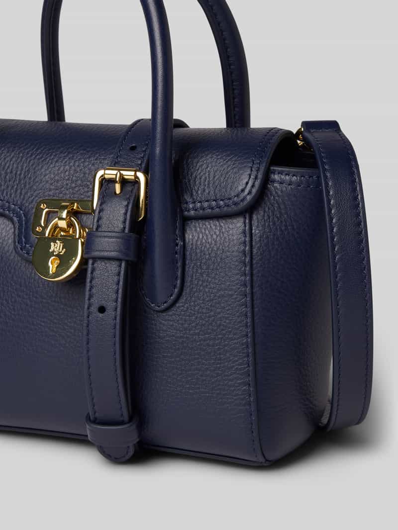 Lauren Ralph Lauren Handtas van rundleer met draagbanden