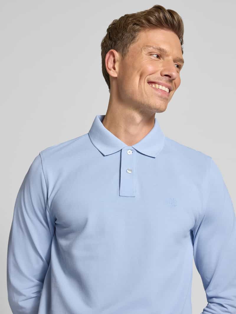 MCNEAL Regular fit poloshirt met labelstitching