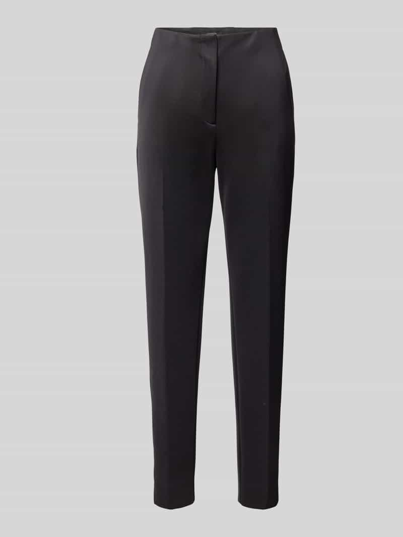 Comma Regular fit pantalon met persplooien