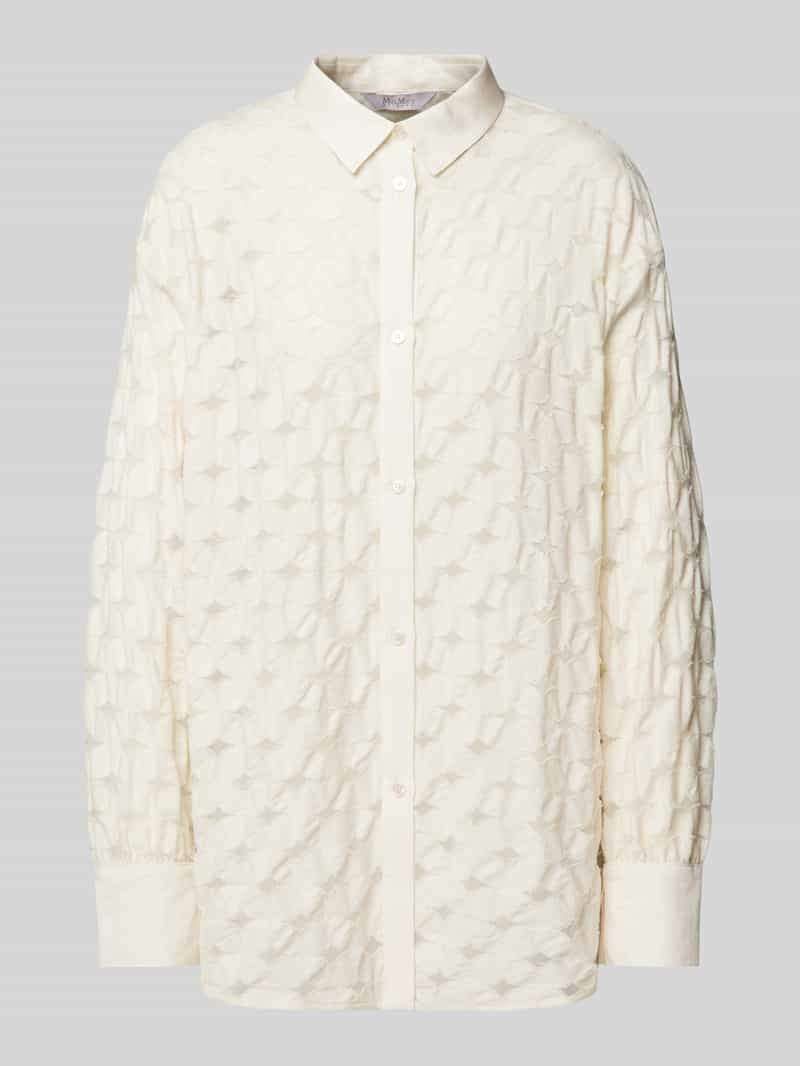 MaxMara Leisure Blouse met extra brede schouders model 'UGOLA'