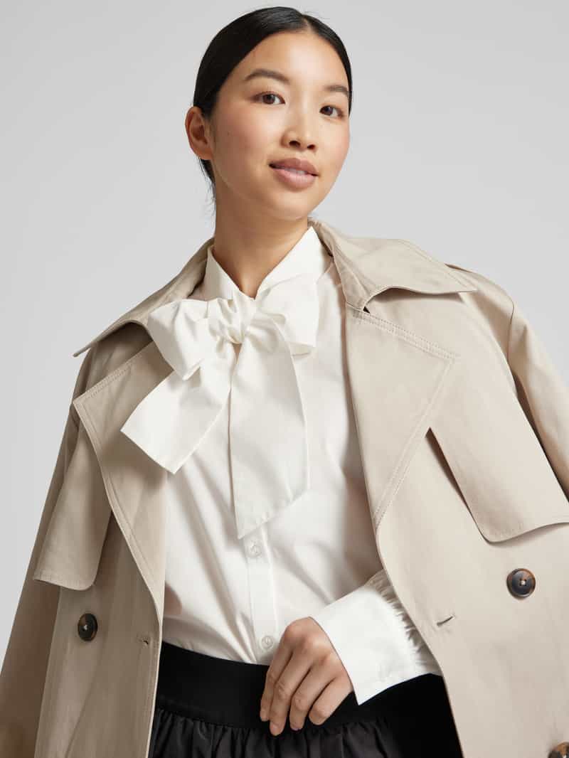 Jake*s Collection Relaxed fit strikblouse met doorknoopsluiting