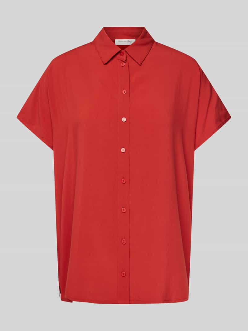 Christian Berg Woman Regular fit overhemdblouse met kapmouwen
