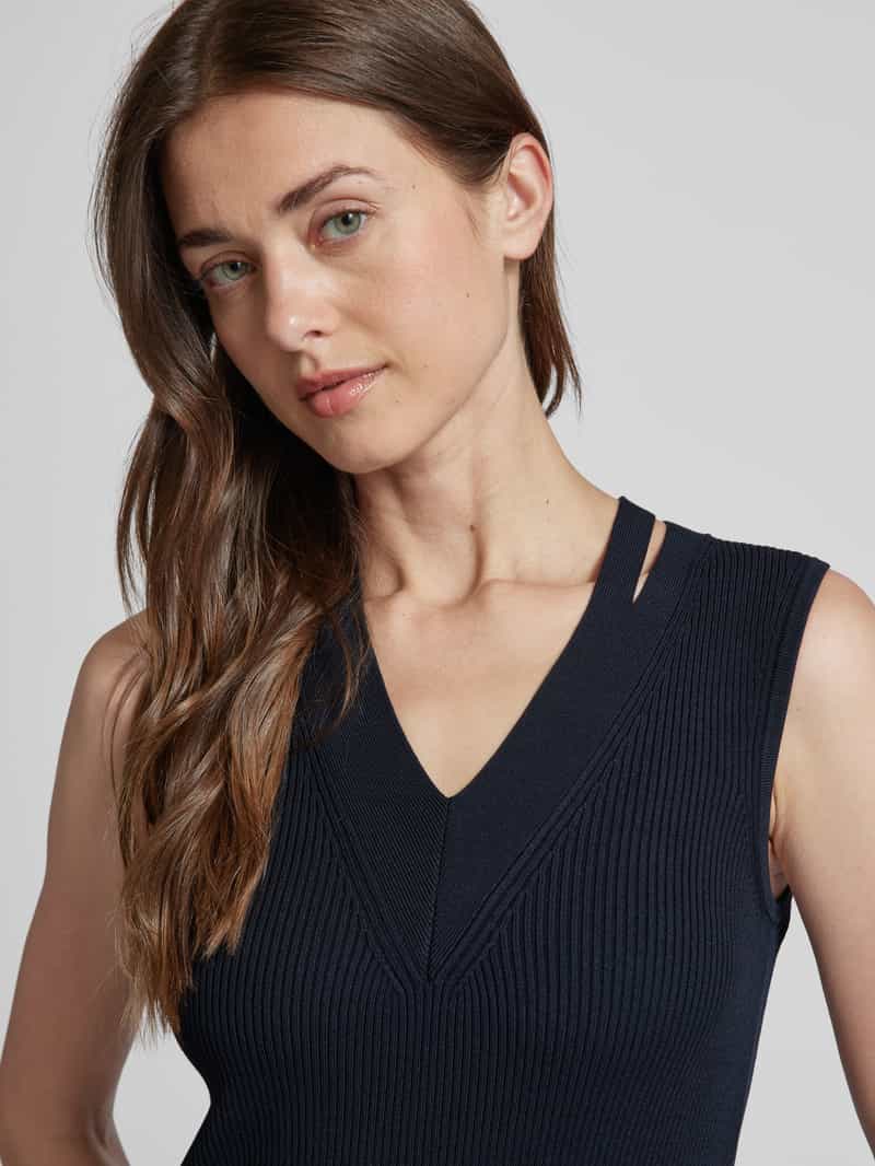 Boss Midi-jurk met plissévouwen model 'Farara'