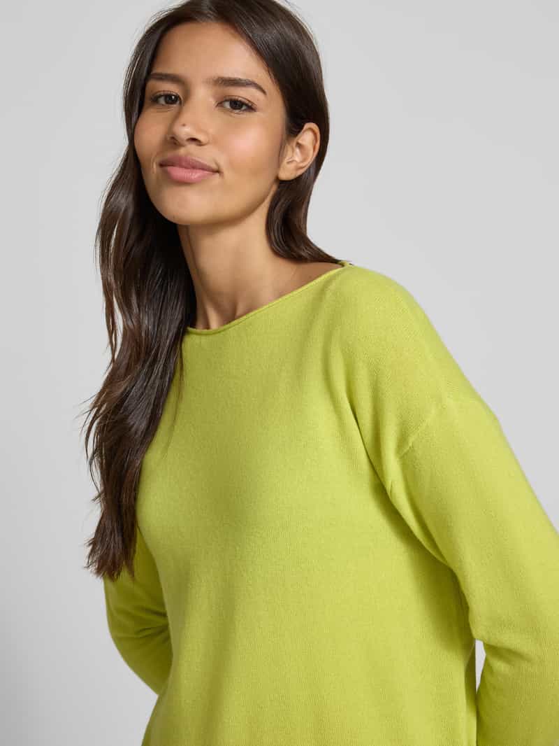 BRAX Wollen pullover met boothals model 'STYLE.LIZ'
