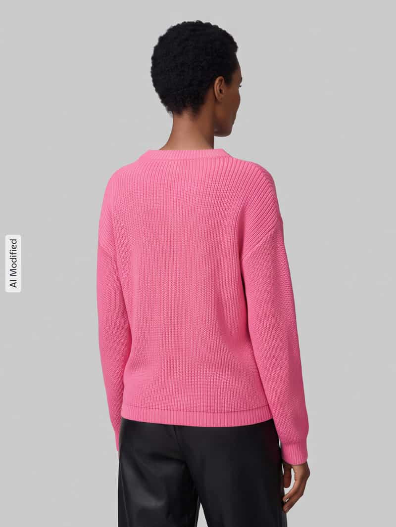 Jake*s Casual Regular fit pullover met tunnelkoord