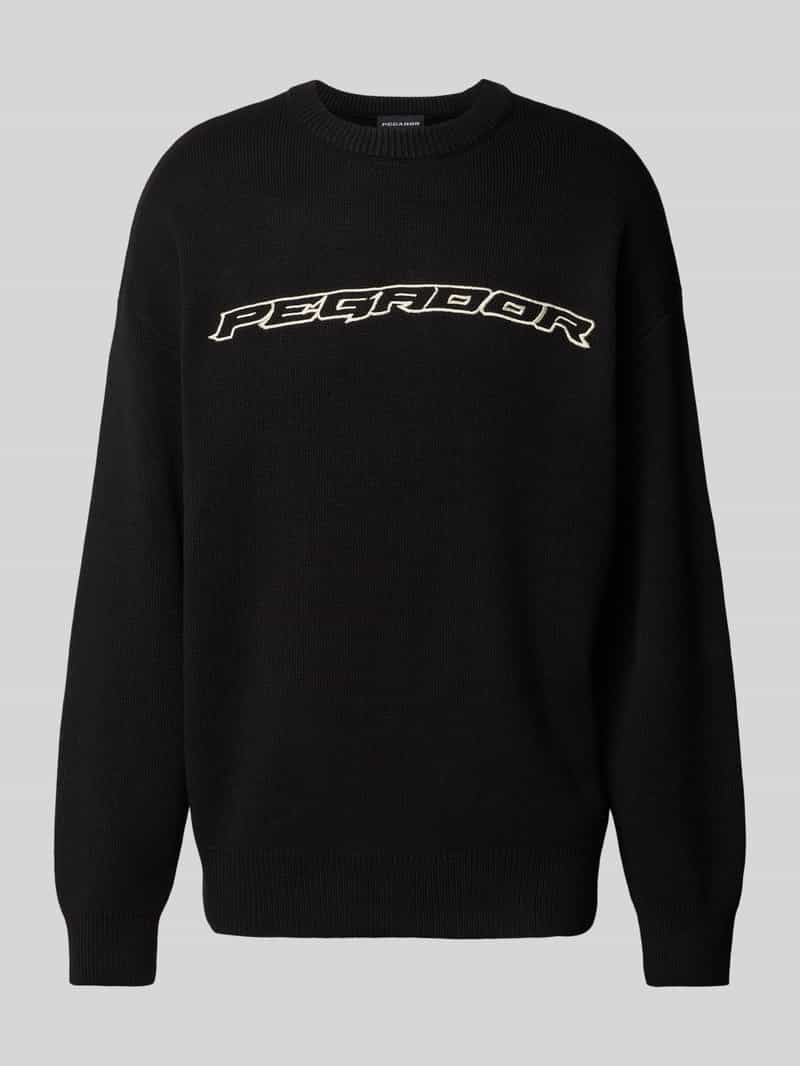 Pegador Oversized gebreide pullover met ronde hals model 'LENOX'