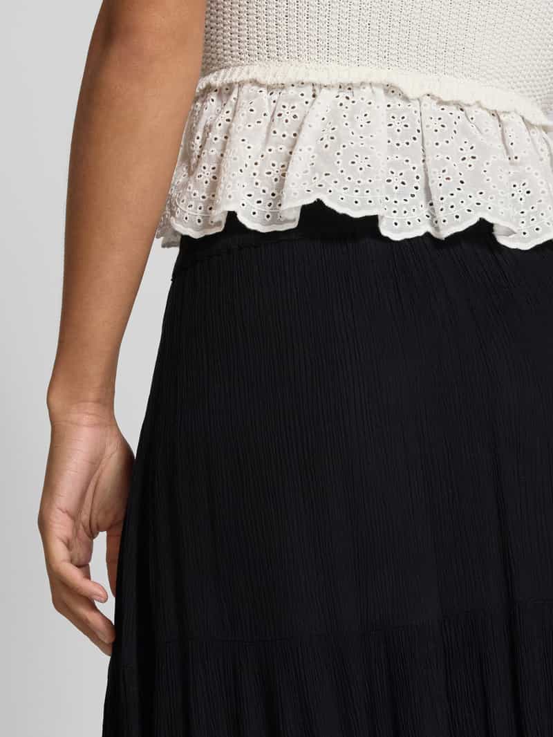 Only Loose fit maxirok van pure viscose model 'MIKKA LIFE'