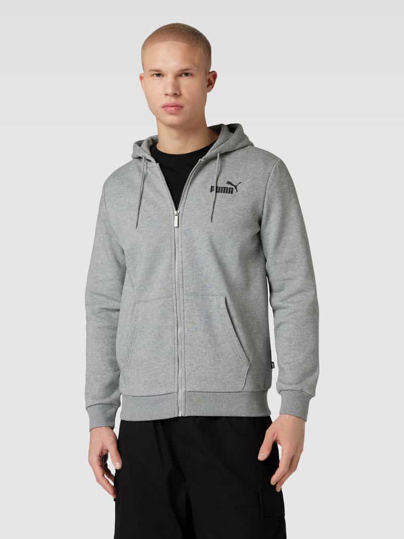 Sweatjack met labelprint, model 'Small Logo' PUMA PERFORMANCE