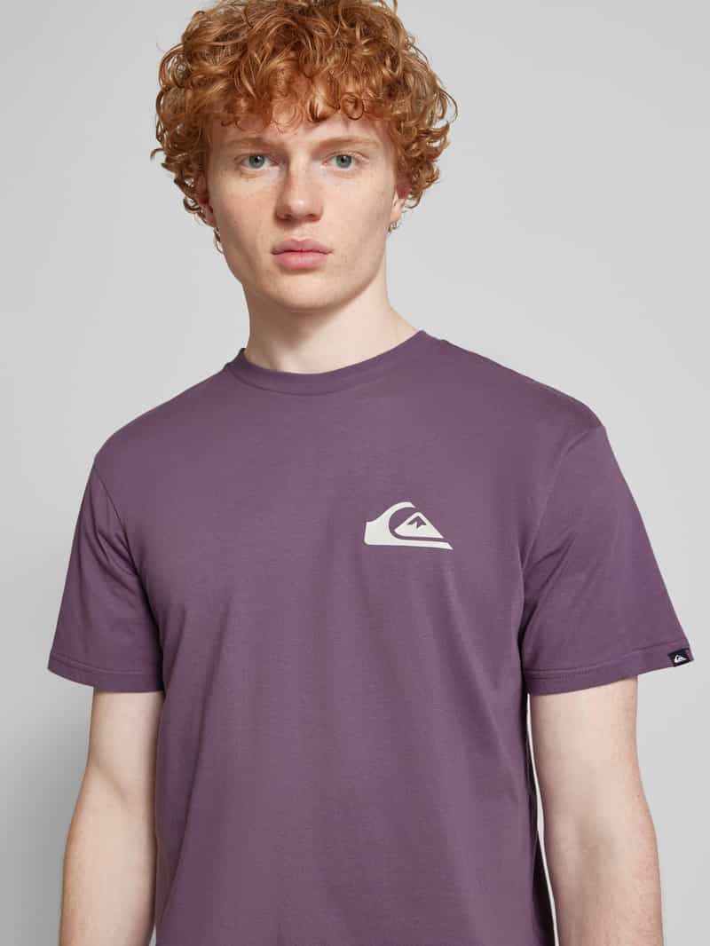 Quiksilver T-shirt met labelprint