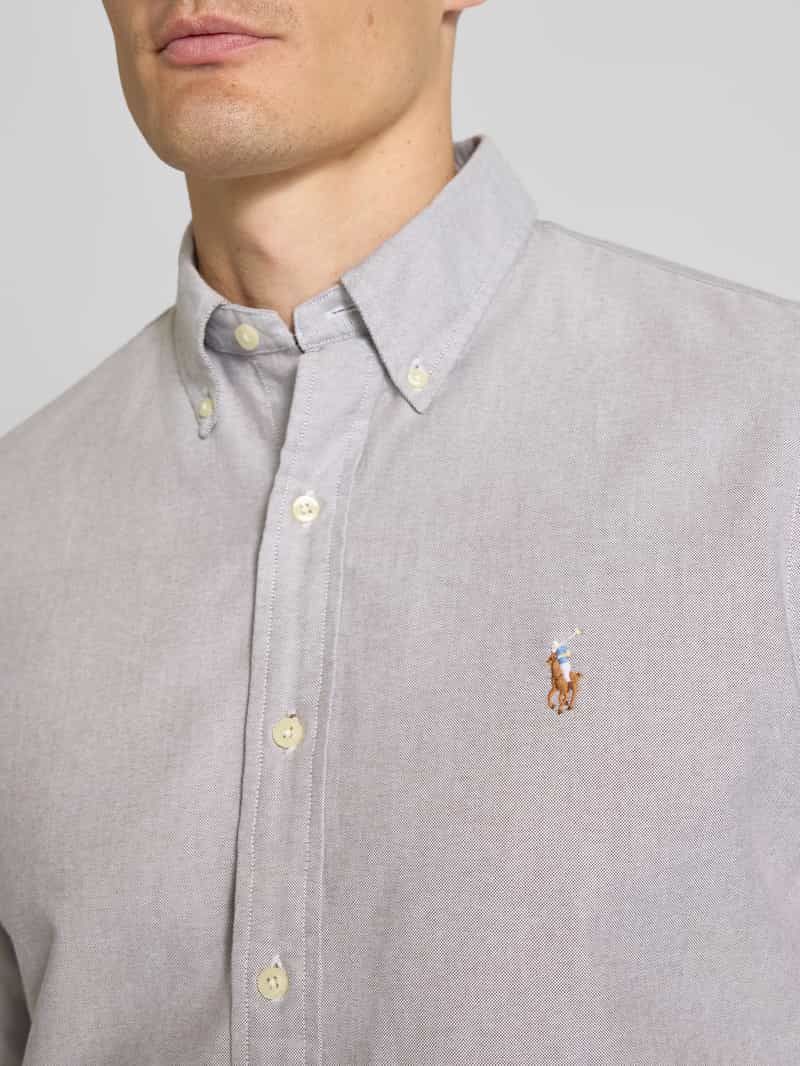 Polo Ralph Lauren Regular fit vrijetijdsoverhemd met logostitching model 'Cub'