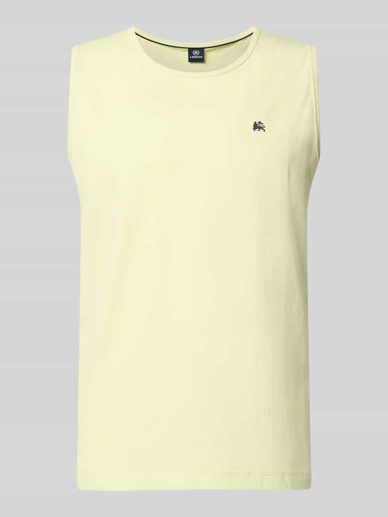 Tanktop met ronde hals en logoprint