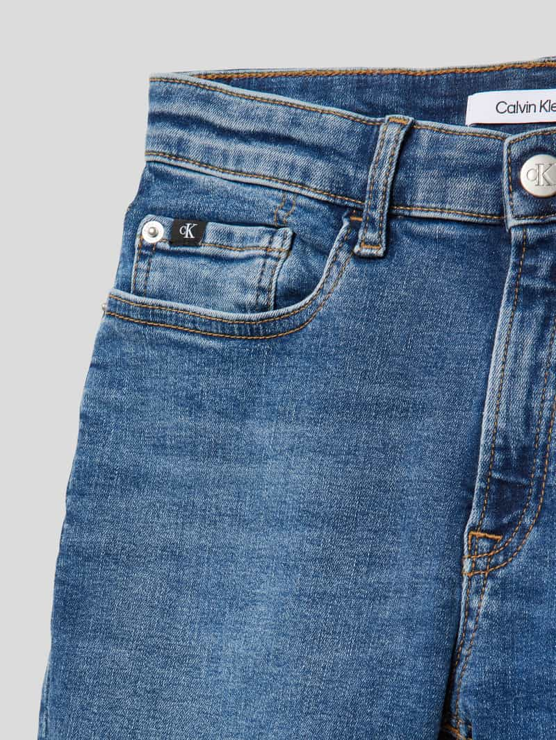 Calvin Klein Jeans Korte regular fit jeans in 5-pocketmodel