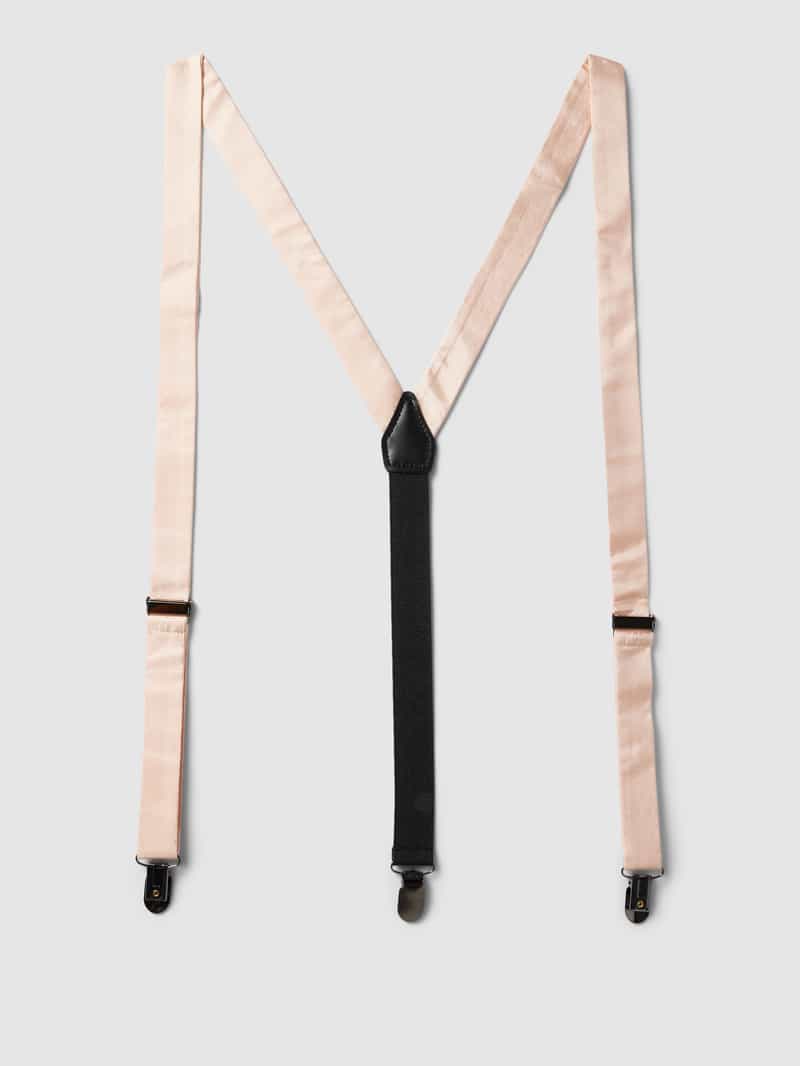 Monti Strik en bretels in een set in effen design
