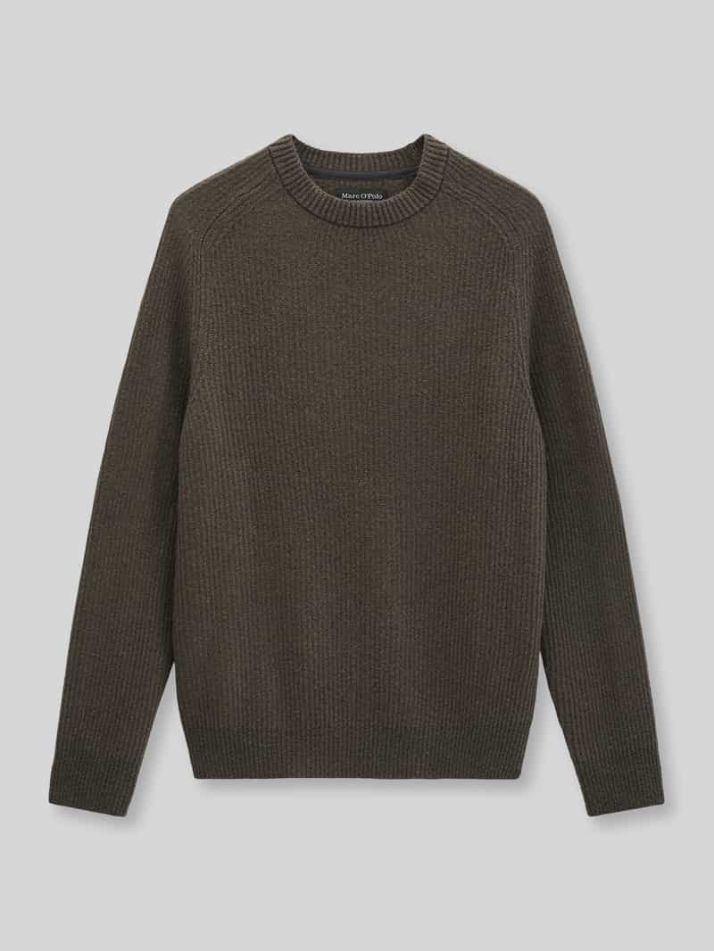 Marc O'Polo Regular fit pullover van scheerwolmix
