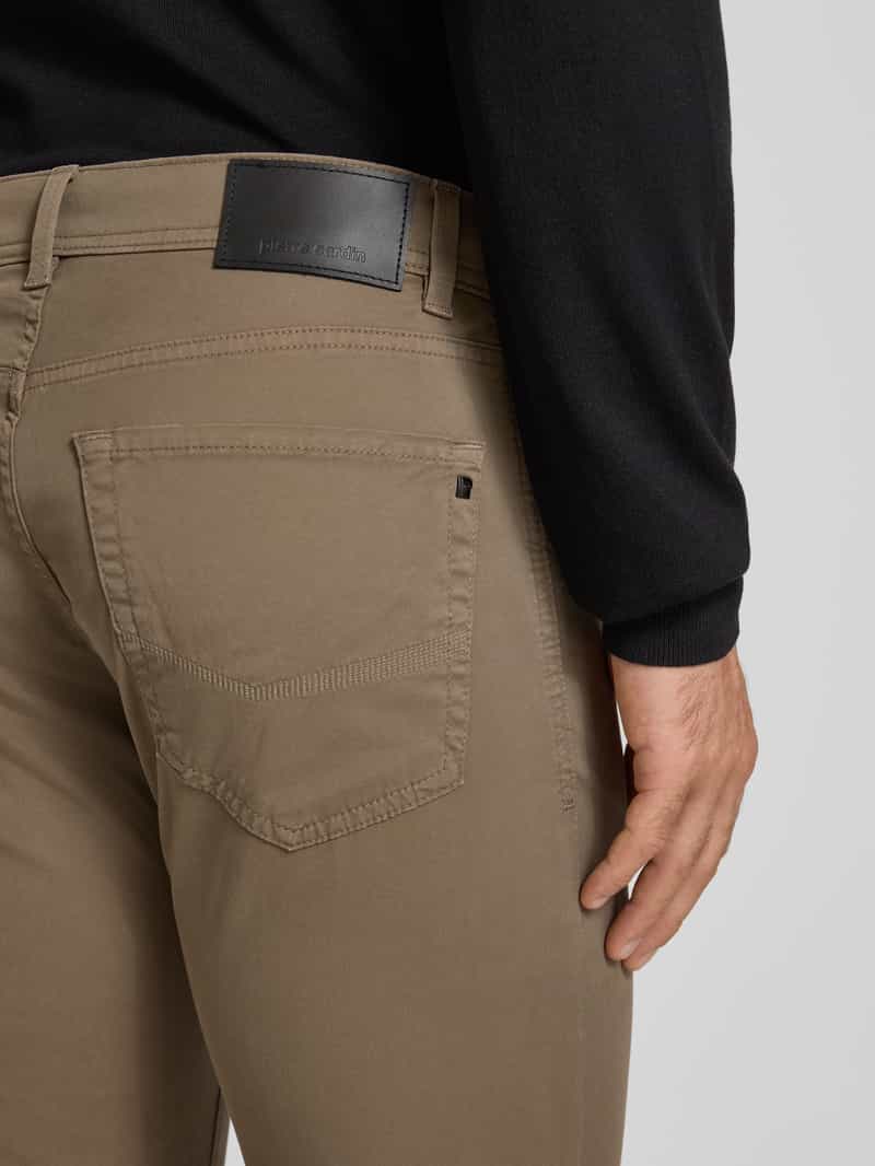 Pierre Cardin Tapered fit broek met steekzakken model 'Lyon'