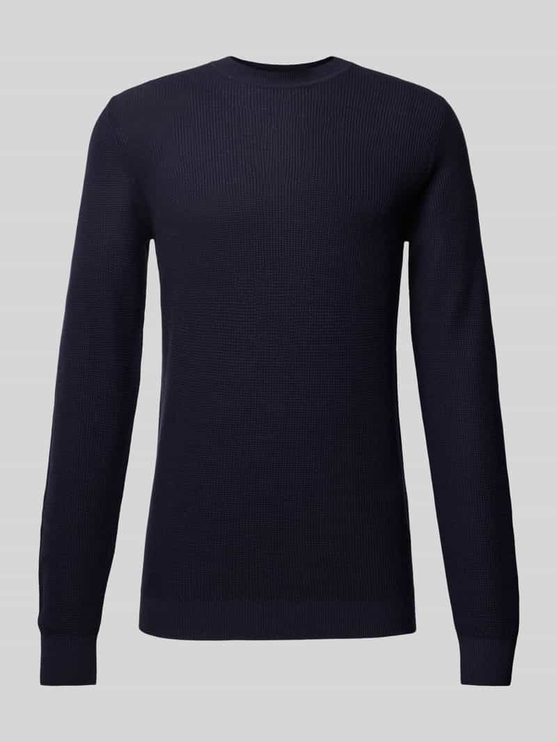 Jack & Jones Premium Gebreide pullover met ribboorden, model 'LUCAS'