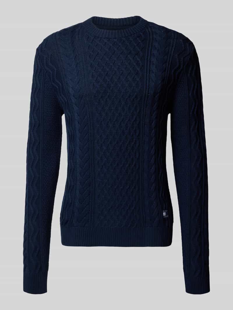 Tommy Jeans Regular fit gebreide pullover van zuiver katoen