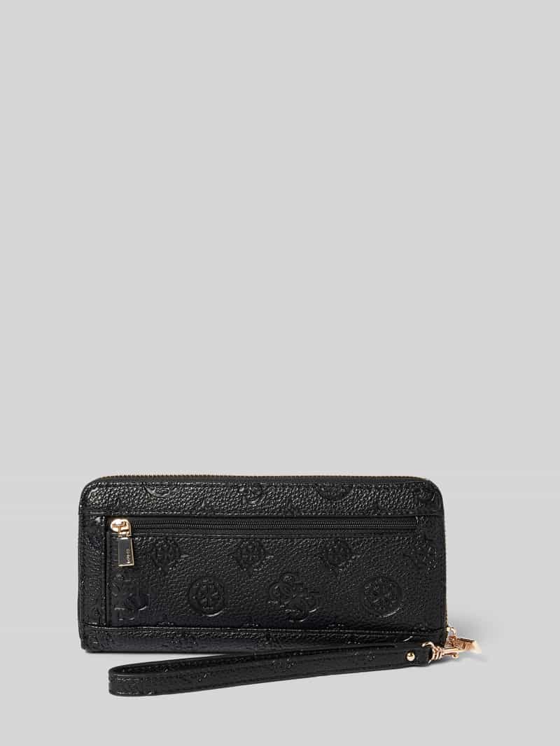 Guess Portemonnee met logo-applicatie model 'CRESIDIA'