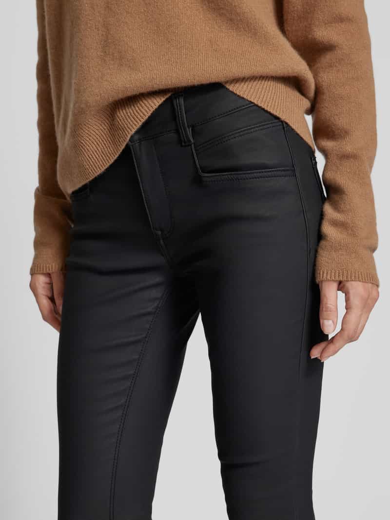 Tom Tailor Skinny fit jeans met coating model 'ALEXA'