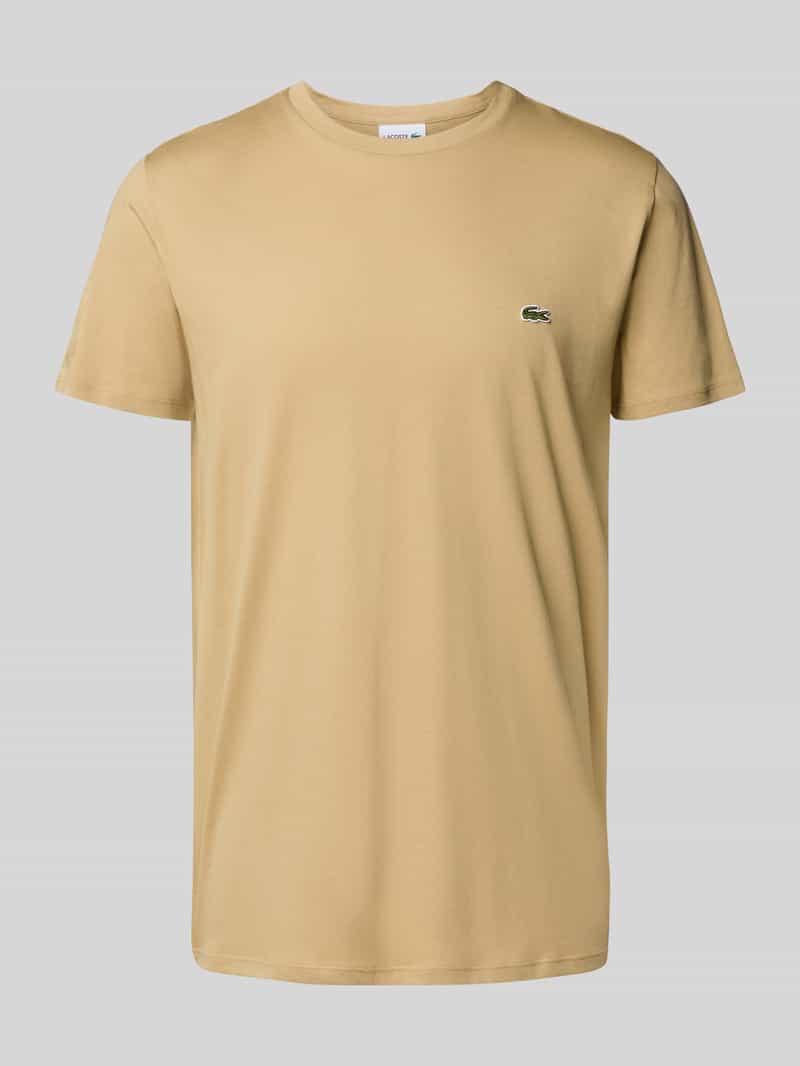 Lacoste Regular fit T-shirt van puur katoen