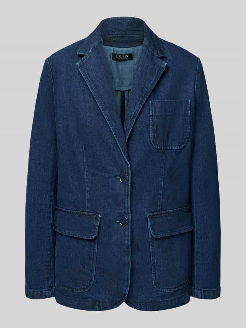 Lauren Ralph Lauren Regular fit blazer in denimlook model 'LAWDRO'