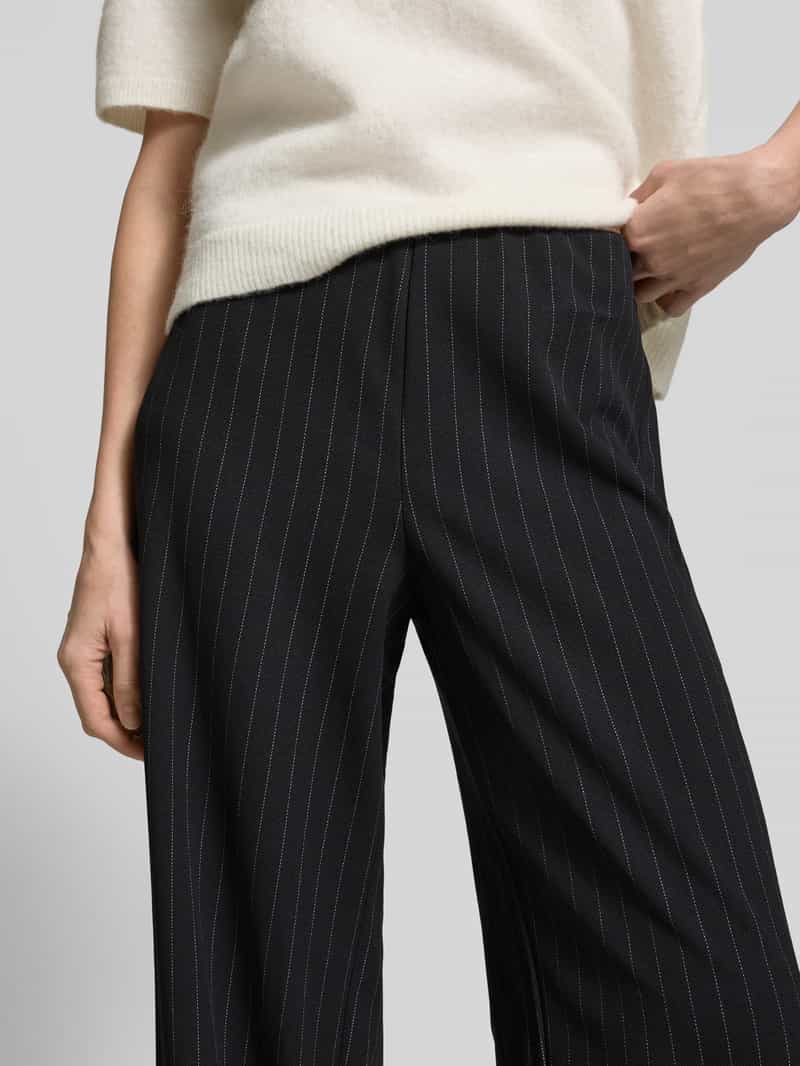 Vero Moda Relaxed fit wide leg stoffen broek met ruime pijpen model 'BERLIN'