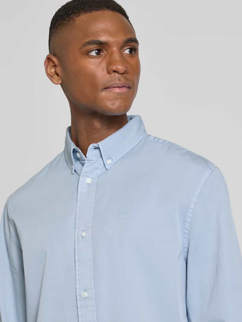 CK Calvin Klein Comfort fit vrijetijdsoverhemd met button-downkraag