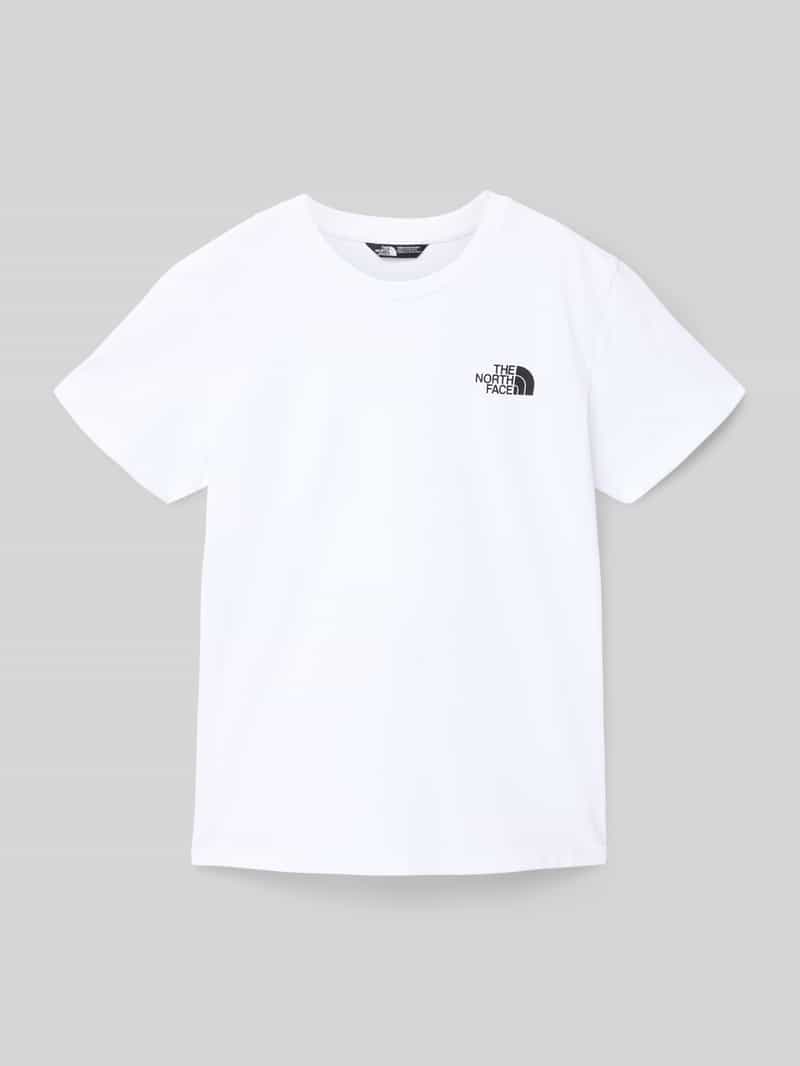 The North Face Regular fit T-shirt met logoprint model 'DOME'