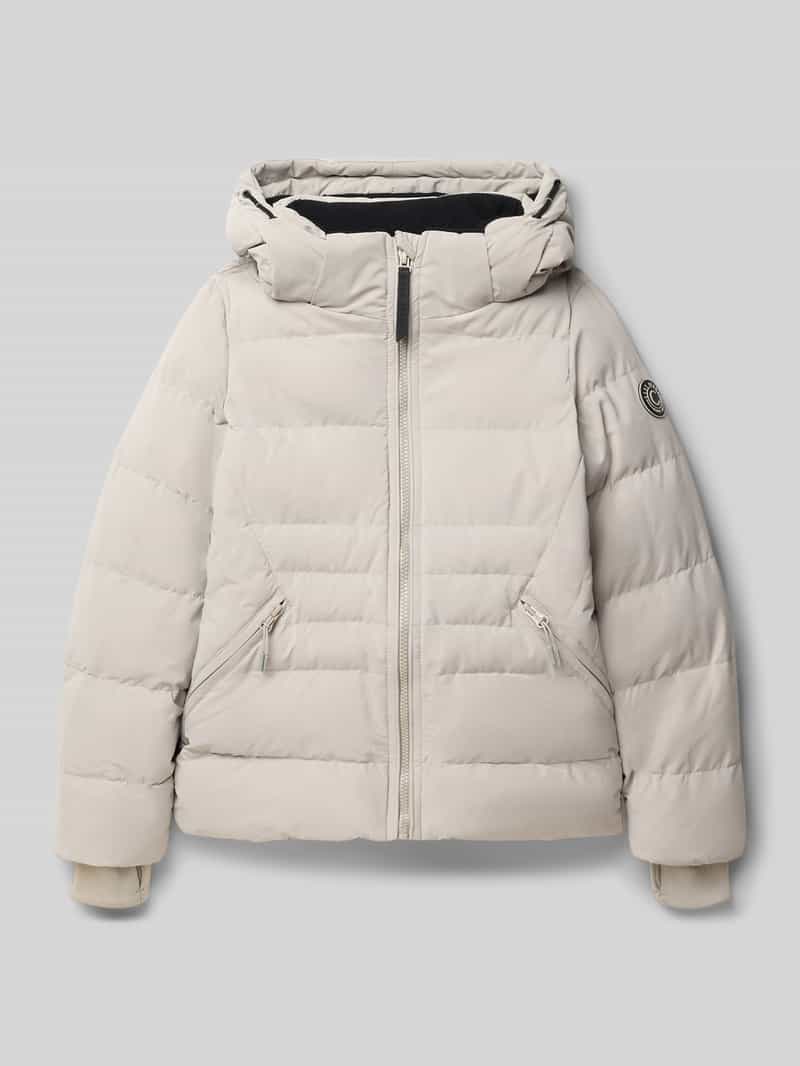 CARS JEANS Gewatteerd jack met labelpatch model 'MONYA