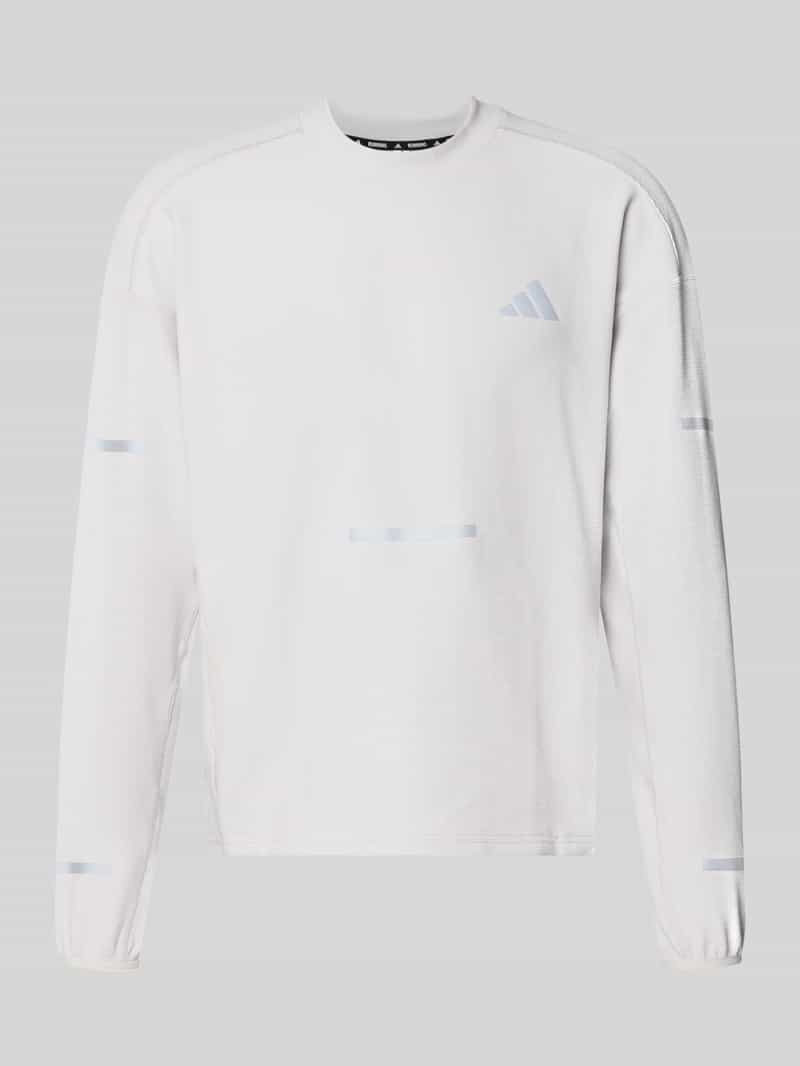 Regular fit sportshirt met lange mouwen met lyocell-aandeel