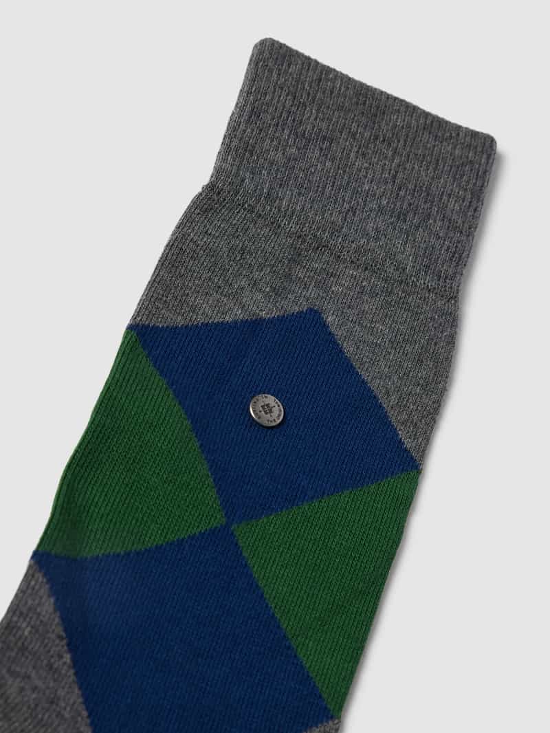 Burlington Sokken met all-over motief model 'Clyde'