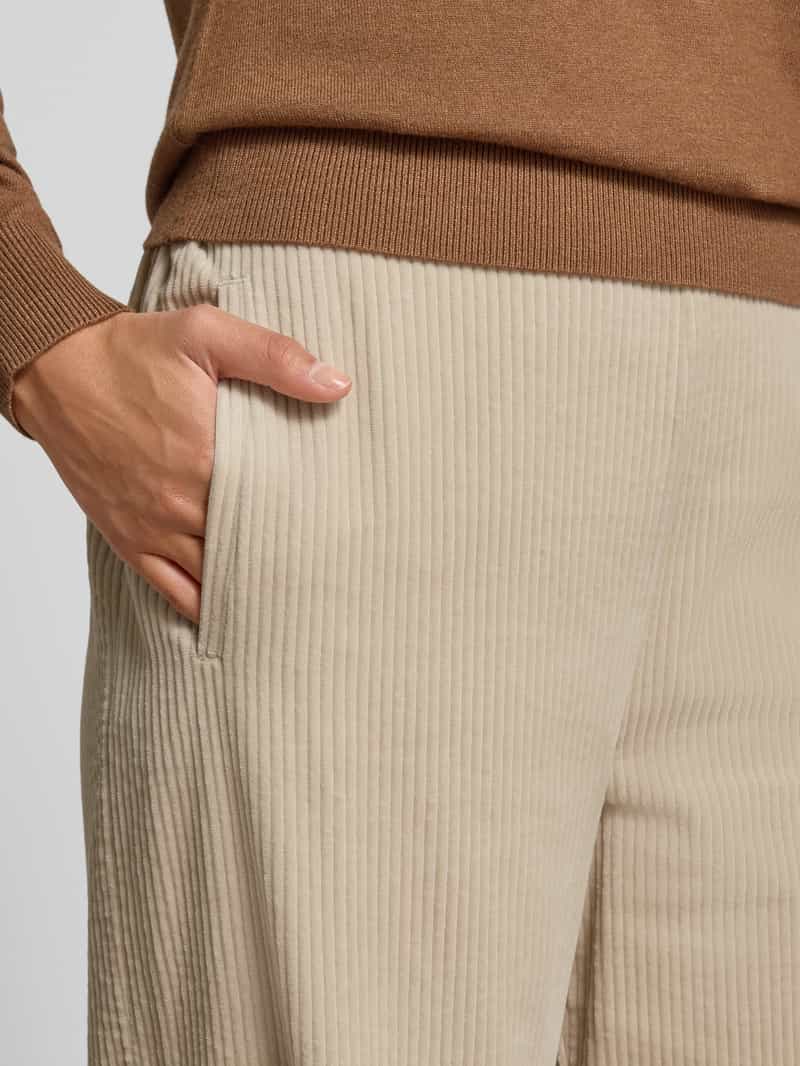 Marc O'Polo Straight fit corduroy broek van puur katoen