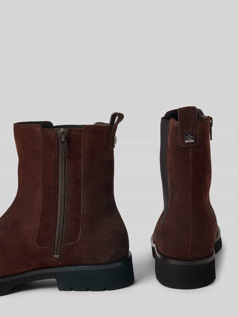 Högl Chelsea boots van echt leer model 'Suede'