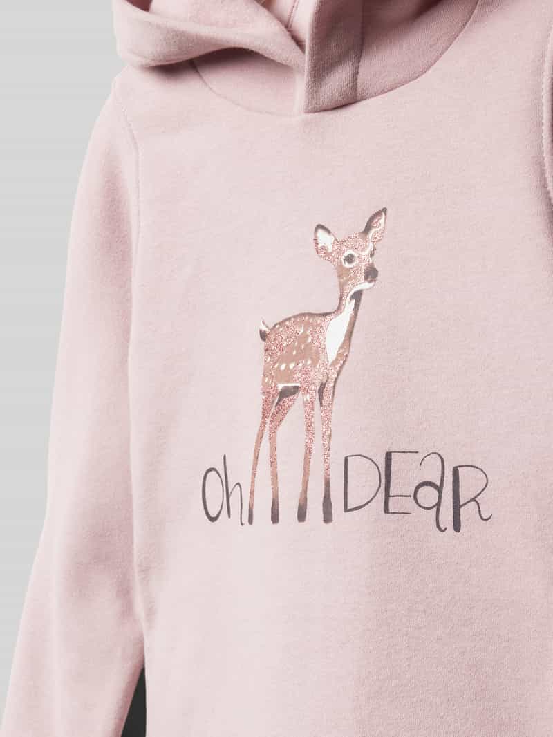 s.Oliver RED LABEL Regular fit hoodie met glitterprint