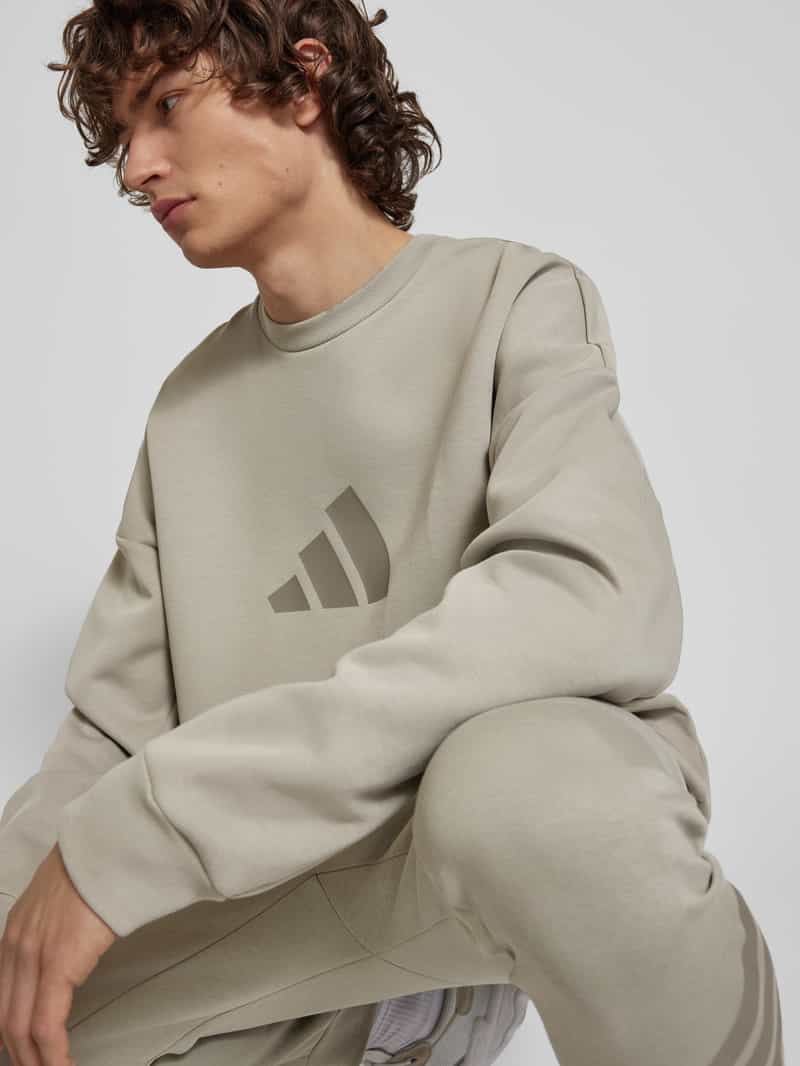 adidas Sportswear Oversized sweatshirt met labelprint