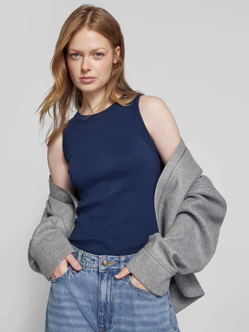 drykorn Top met ronde hals model 'OLINA'