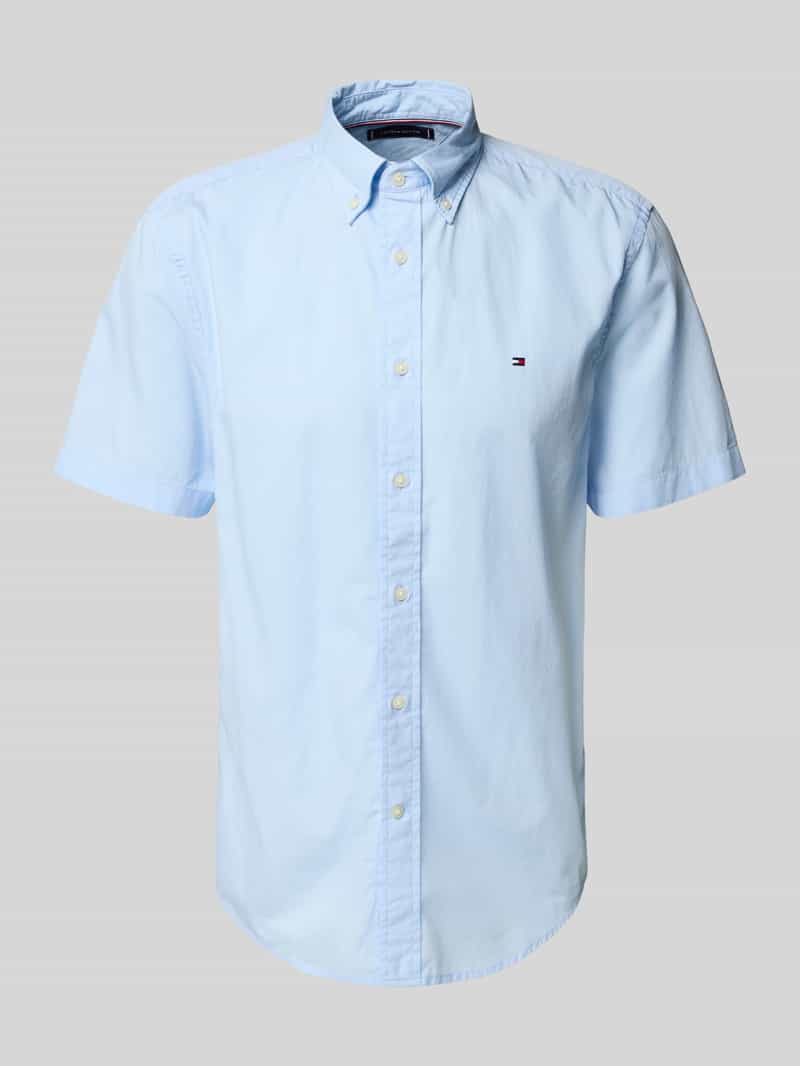 Tommy Hilfiger Regular fit vrijetijdsoverhemd met korte mouwen model 'FLEX'