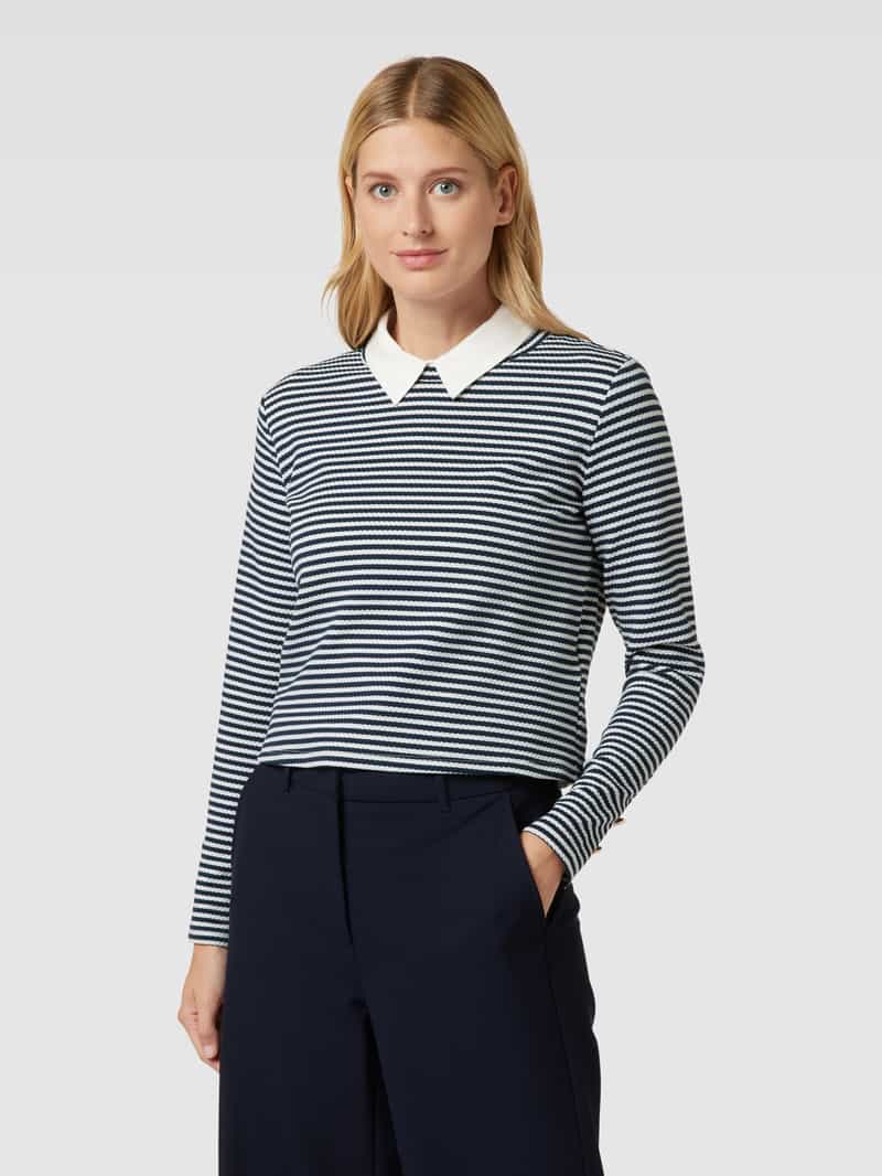 Shirt met lange mouwen met streepmotief Jake*s Collection