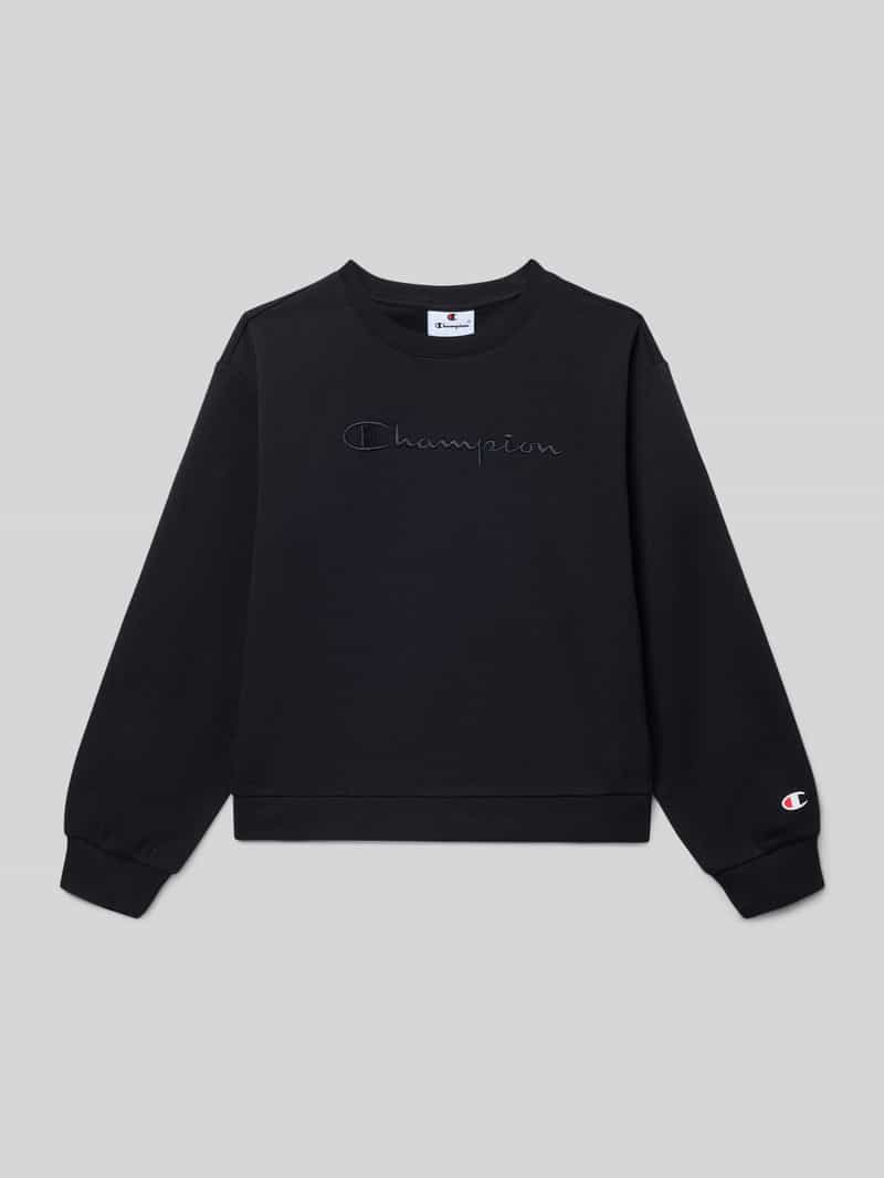 Champion Sweatshirt met labelstitching