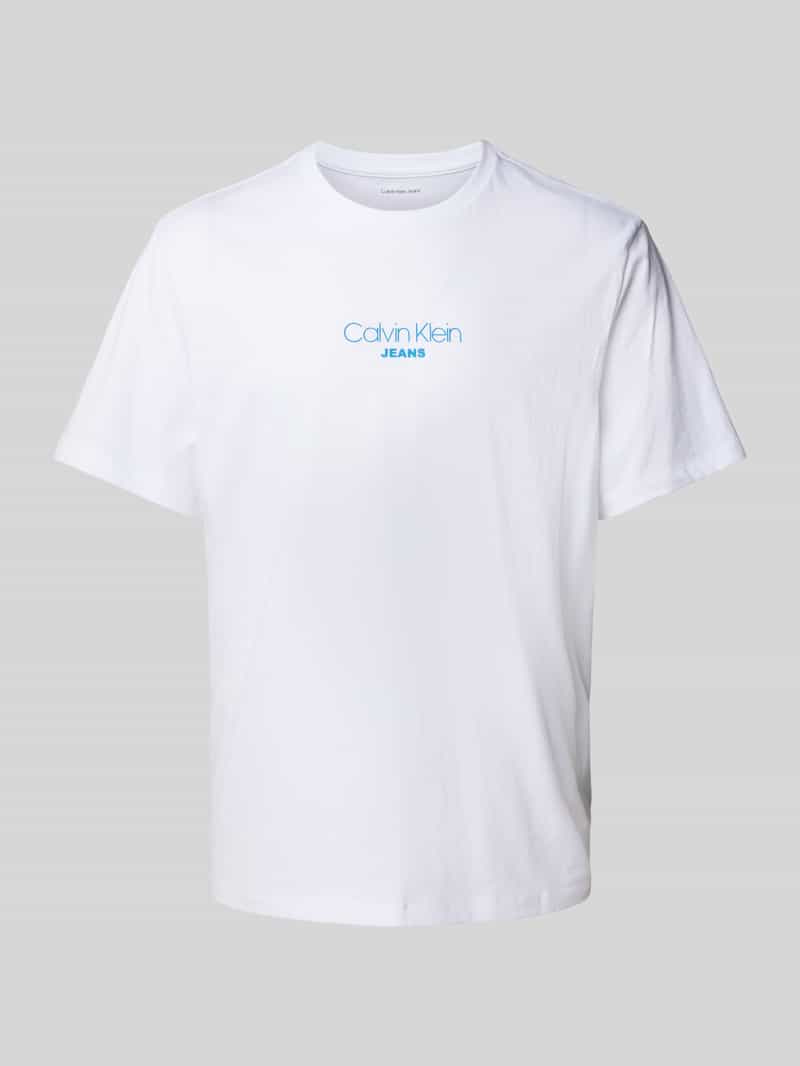 Calvin Klein Jeans T-shirt met labelprint