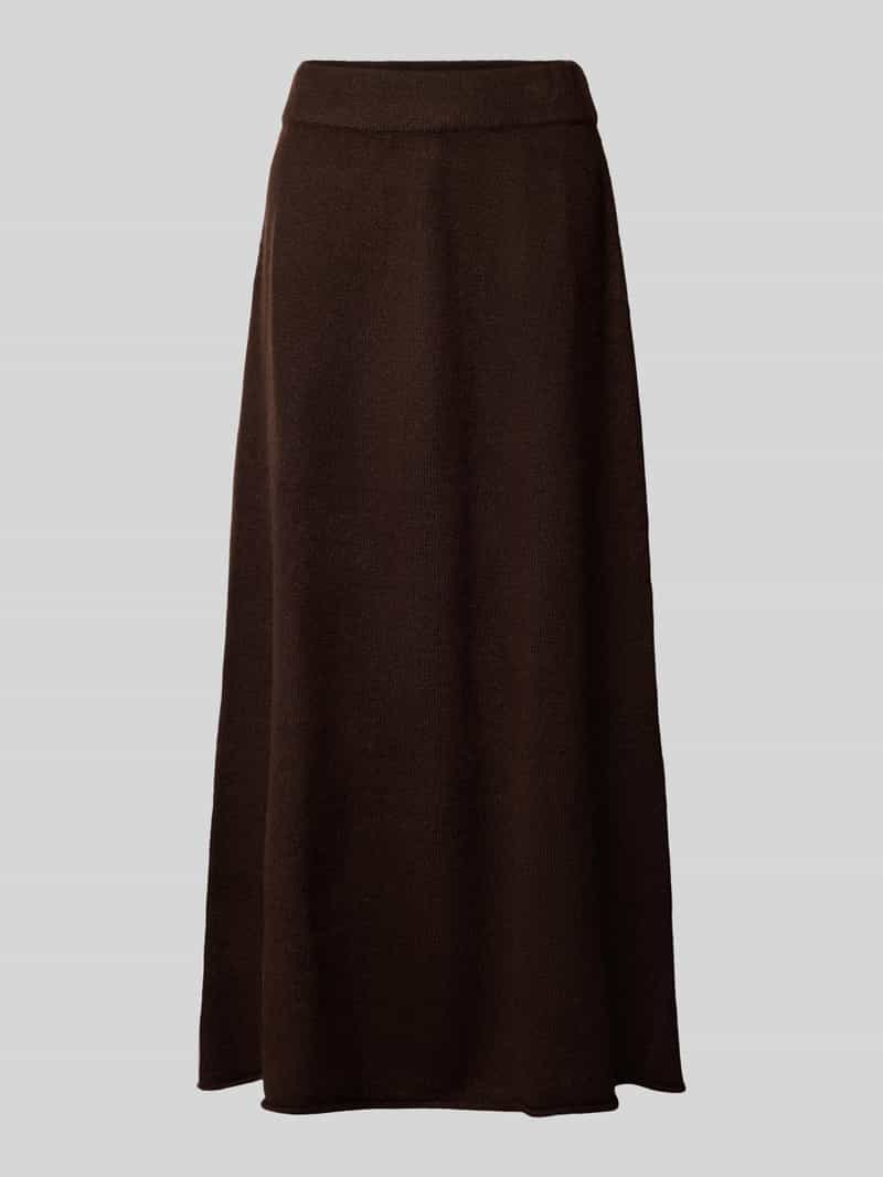 Christian Berg Woman Gebreide rok met elastische band