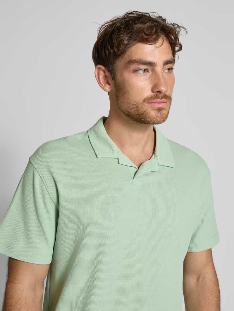 Tom Tailor Denim Relaxed fit poloshirt van katoenmix