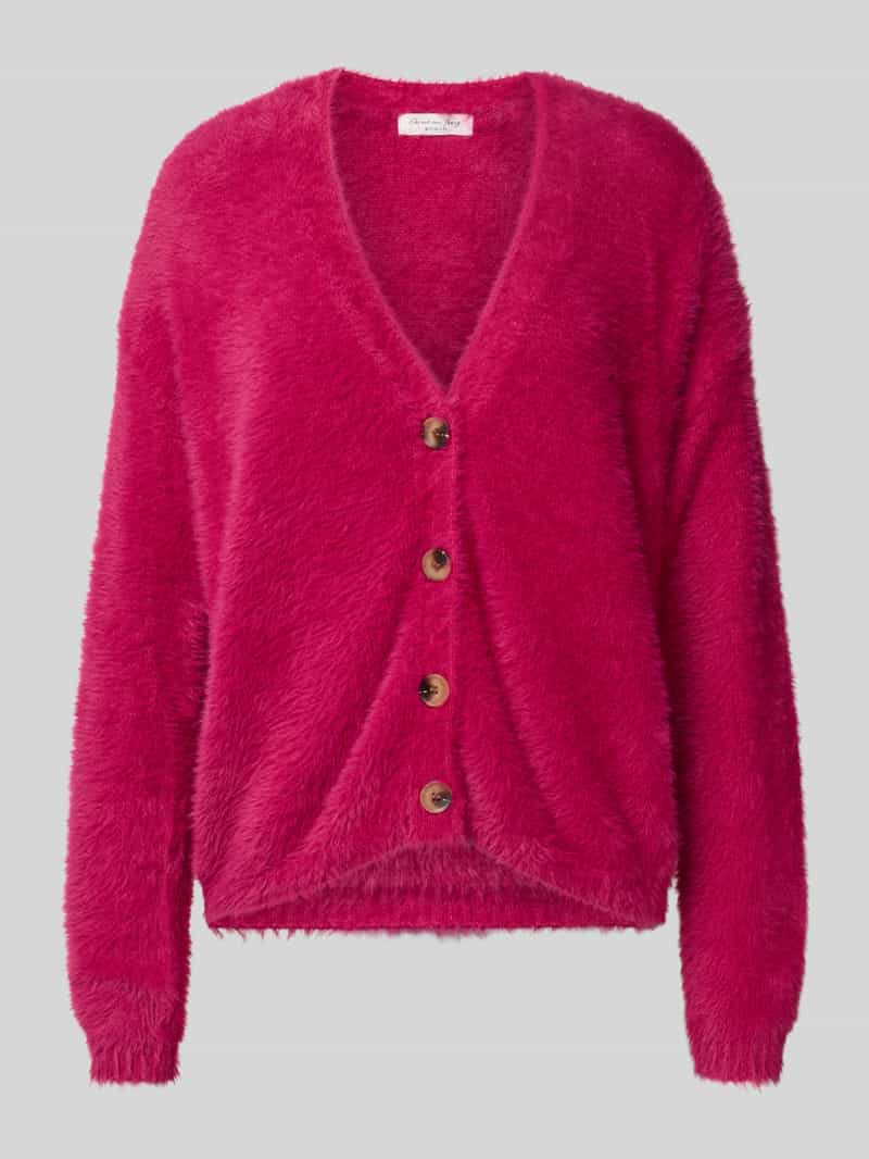 Christian Berg Woman Gebreide cardigan met V-hals