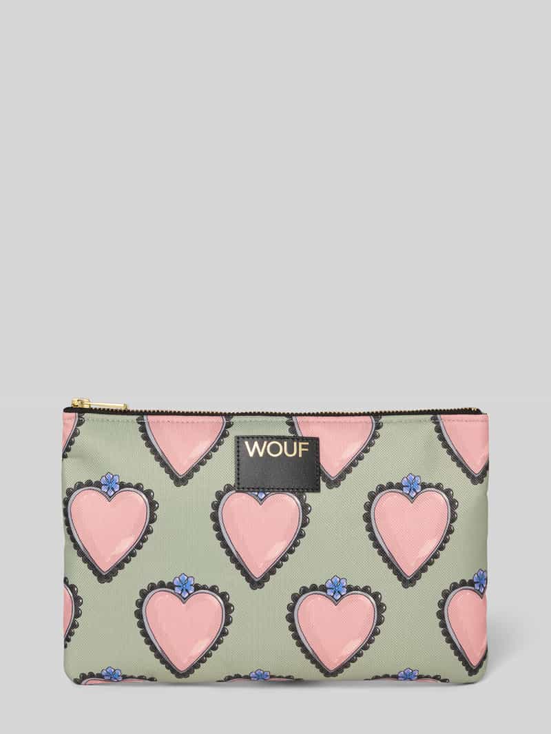WOUF Make-uptasje met logopatch model 'Glow'
