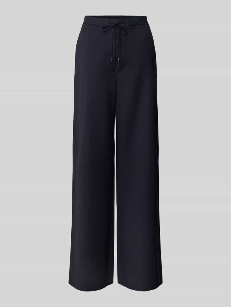 Max Mara Studio Oversized wijde broek van pure scheerwol model 'BERARD'