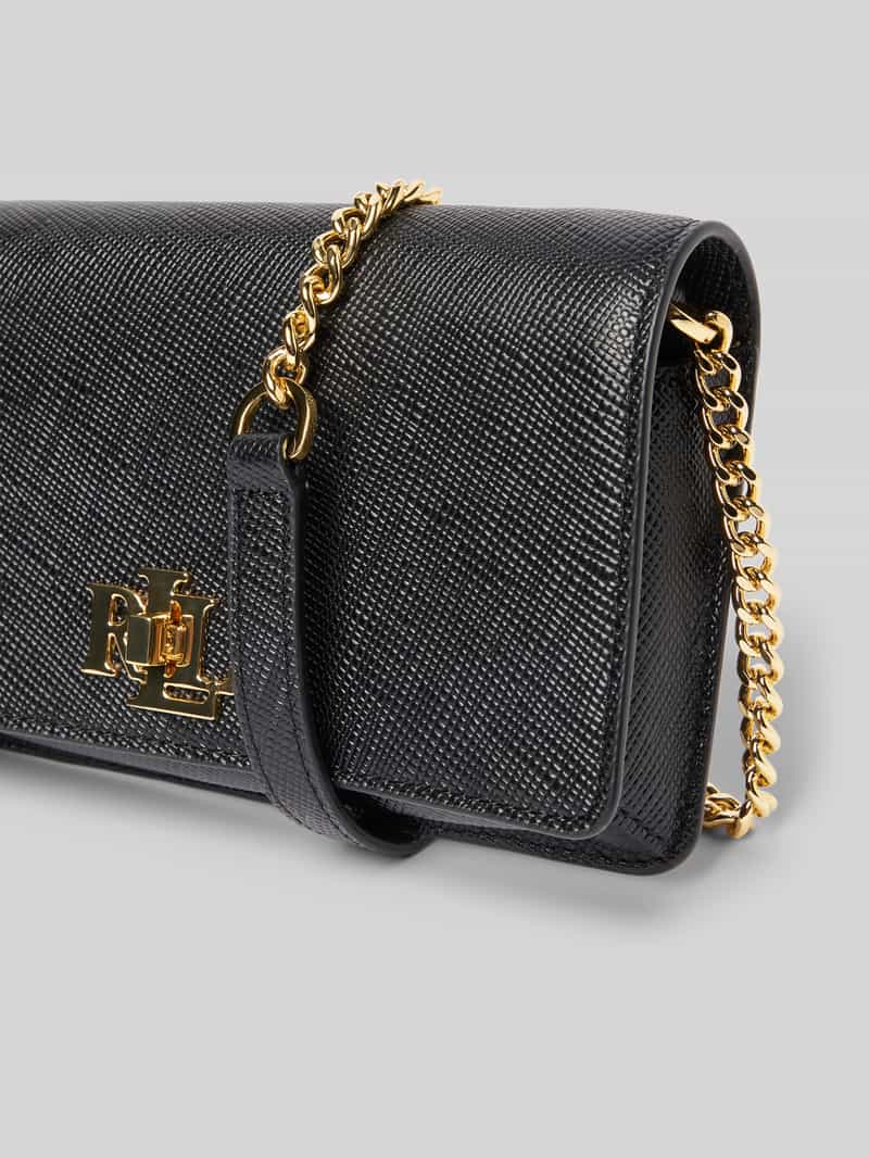 Lauren Ralph Lauren Crossbodytas van echt runderleer met logo-applicatie