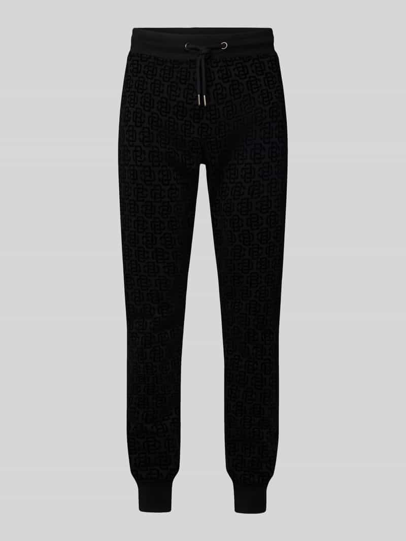 Christian Berg Men Relaxed fit sweatpants met achterzak