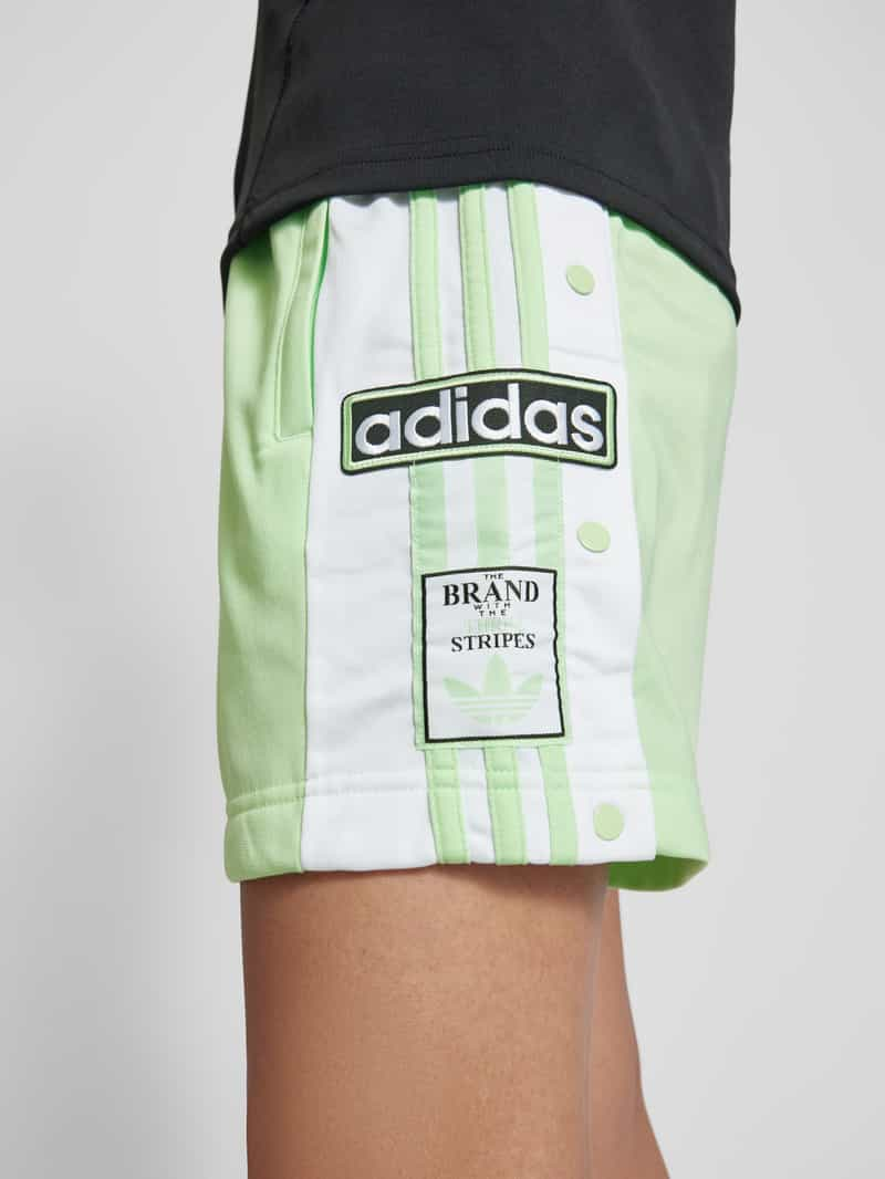 adidas Originals Regular fit korte broek met labelstitching model 'ADIBREAK'