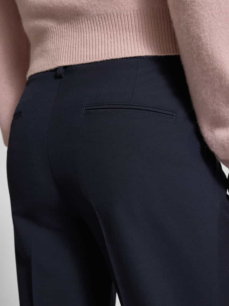 Profuomo Regular fit stoffen broek met viscose