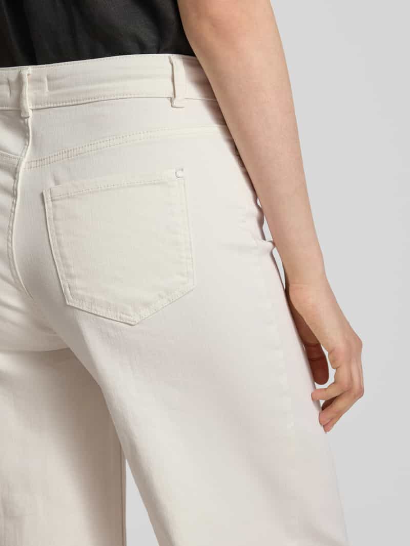 Christian Berg Woman Flared cut jeans met steekzakken